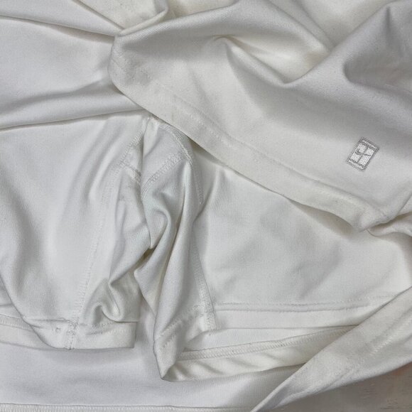 Nike White Dri FIT Short Inner High- Waisted Skort Sz Medium Workout Athleisure - Picture 5 of 6